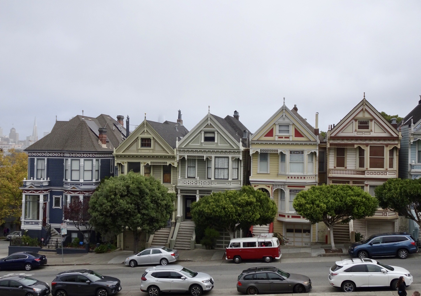 Alamo Square Park Full House San Francisco