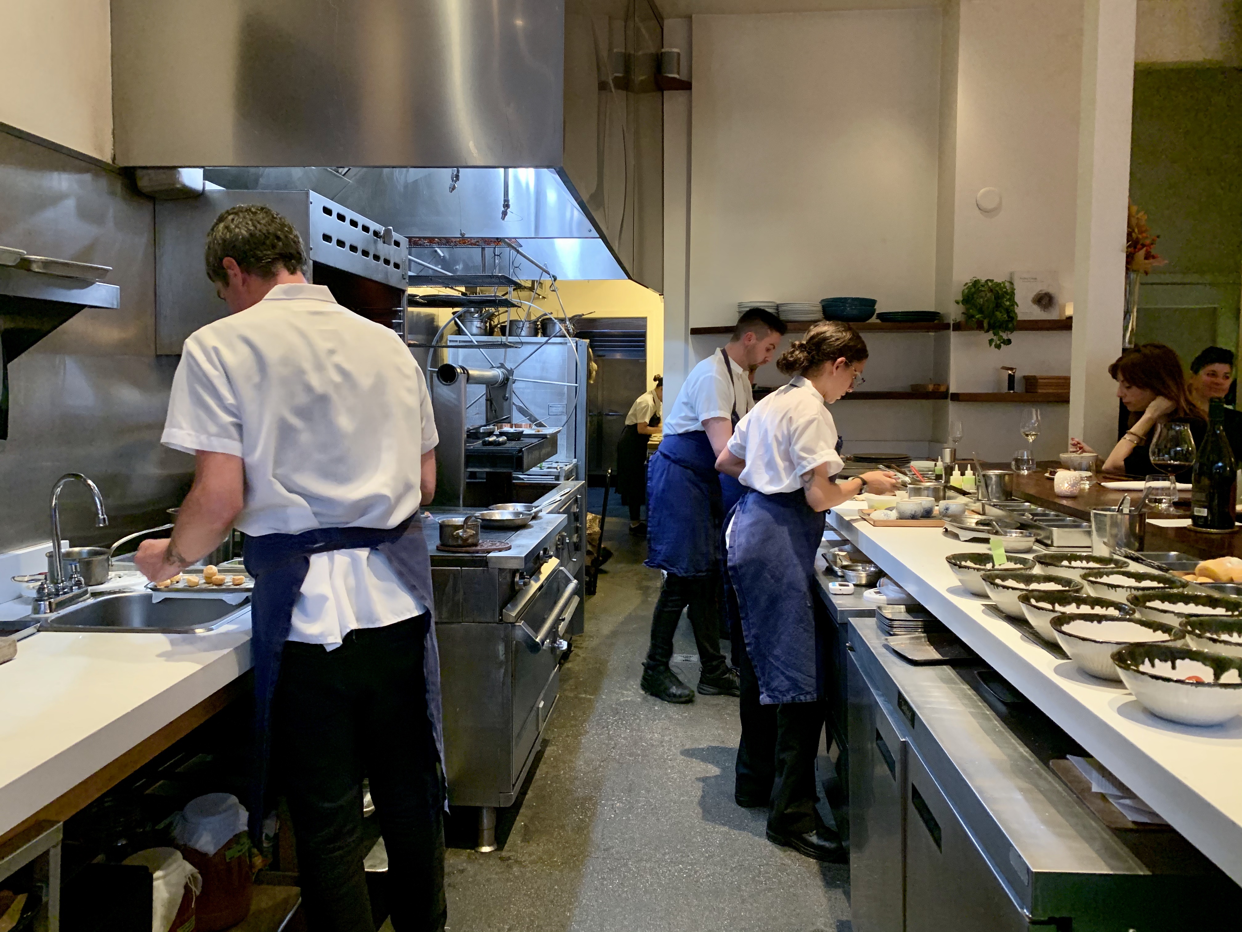 Petit Crenn kitchen San Francisco