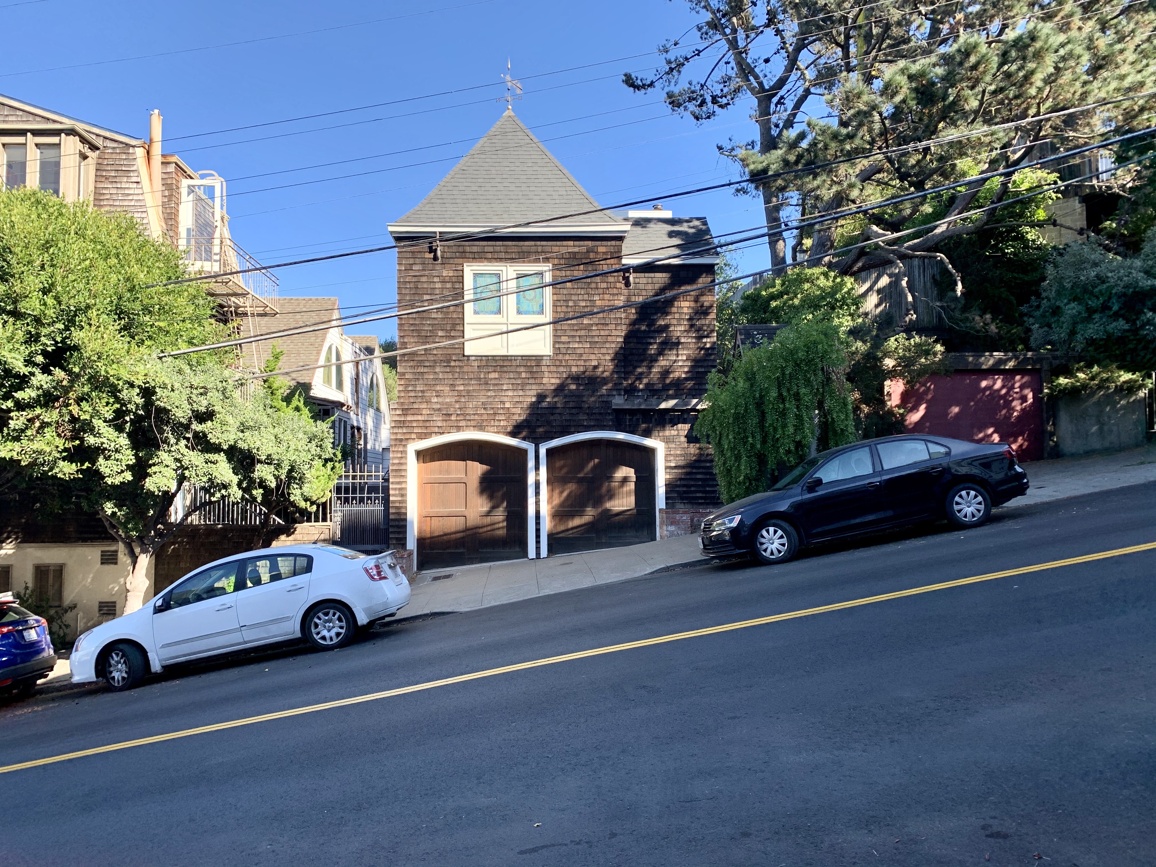 Street hills in San Francisco