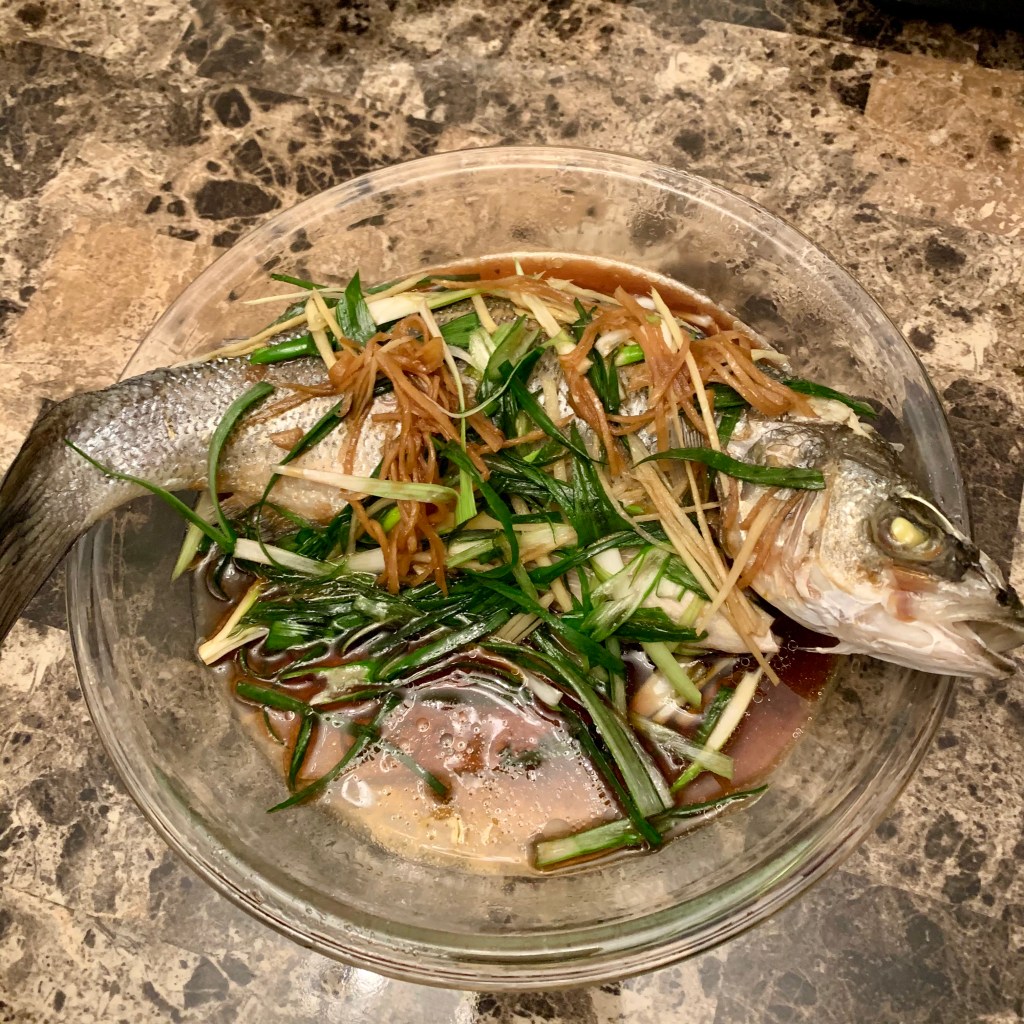 Cantonese steamed fish